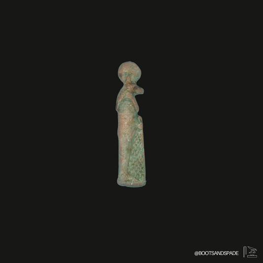 Late Period Egyptian Faience Duamatef Inlay